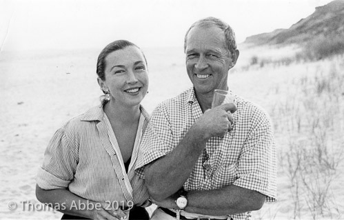 Fuffy and Jimmy Abbe on Montauk